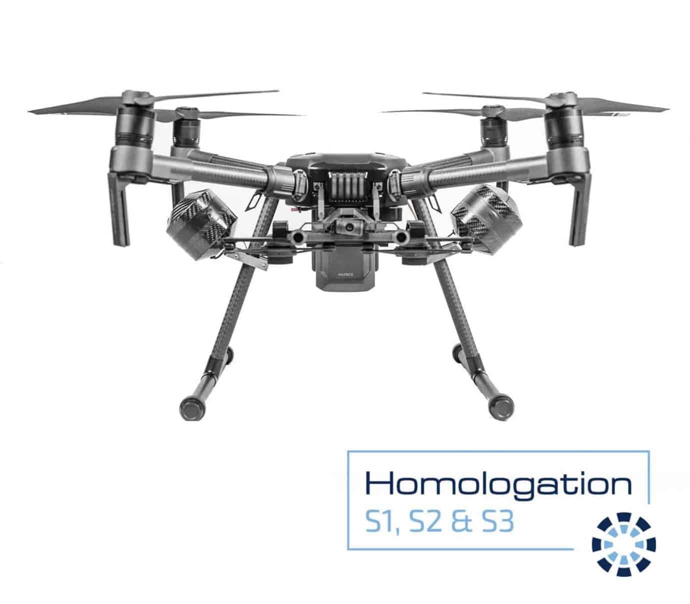 homologation dji matrice 200 et 210