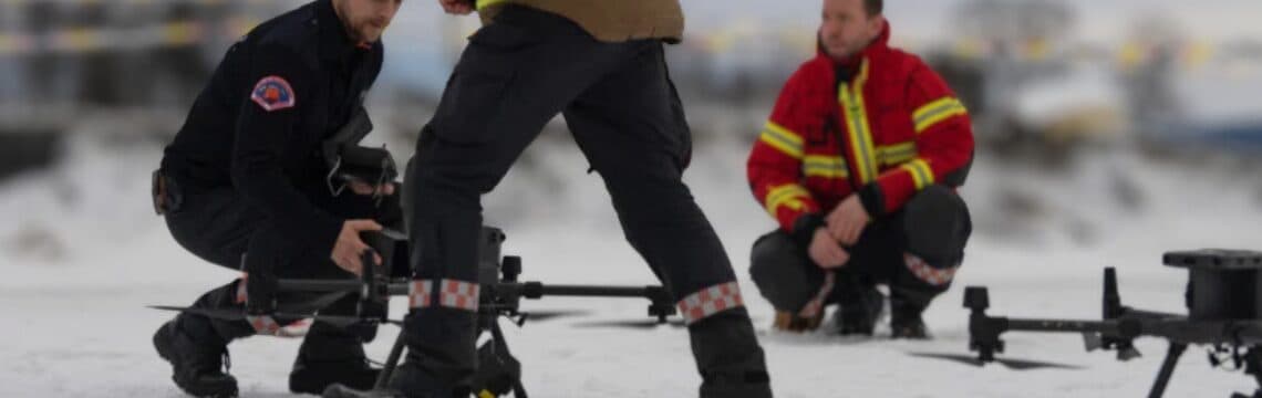 Drones de secours et de sauvetage – L’expertise Flying